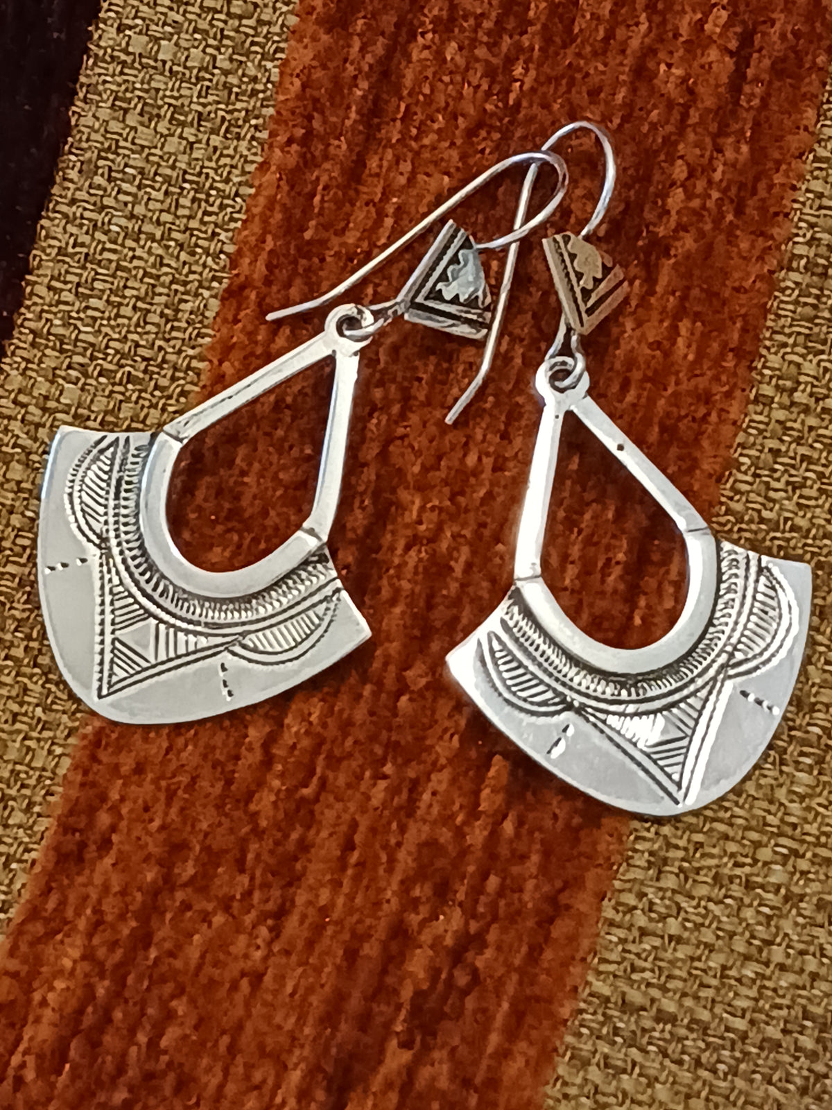Boucles d'oreilles touarègue