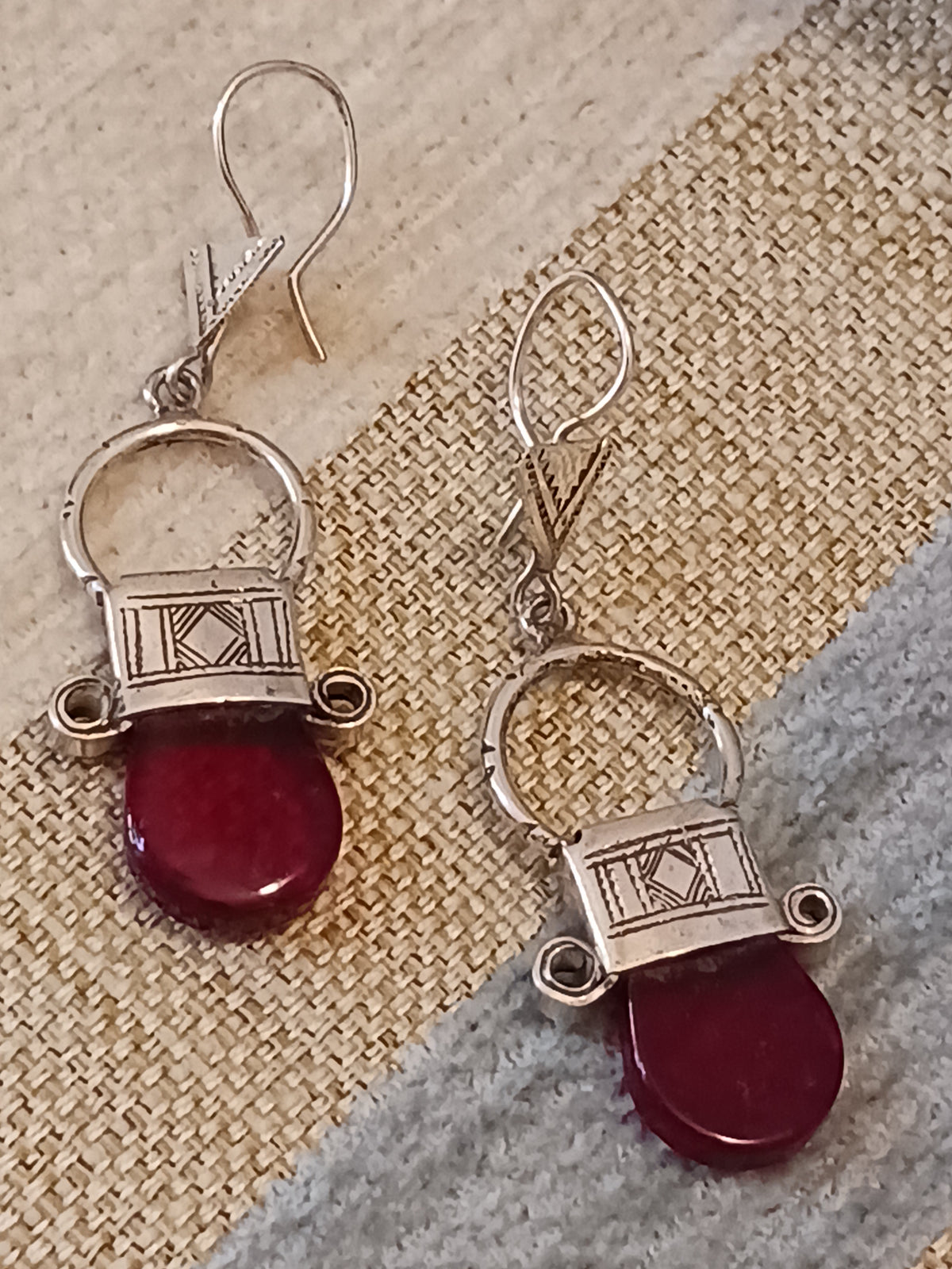 Boucles d'oreilles touarègue
