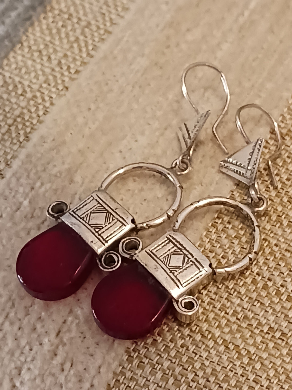 Boucles d'oreilles touarègue