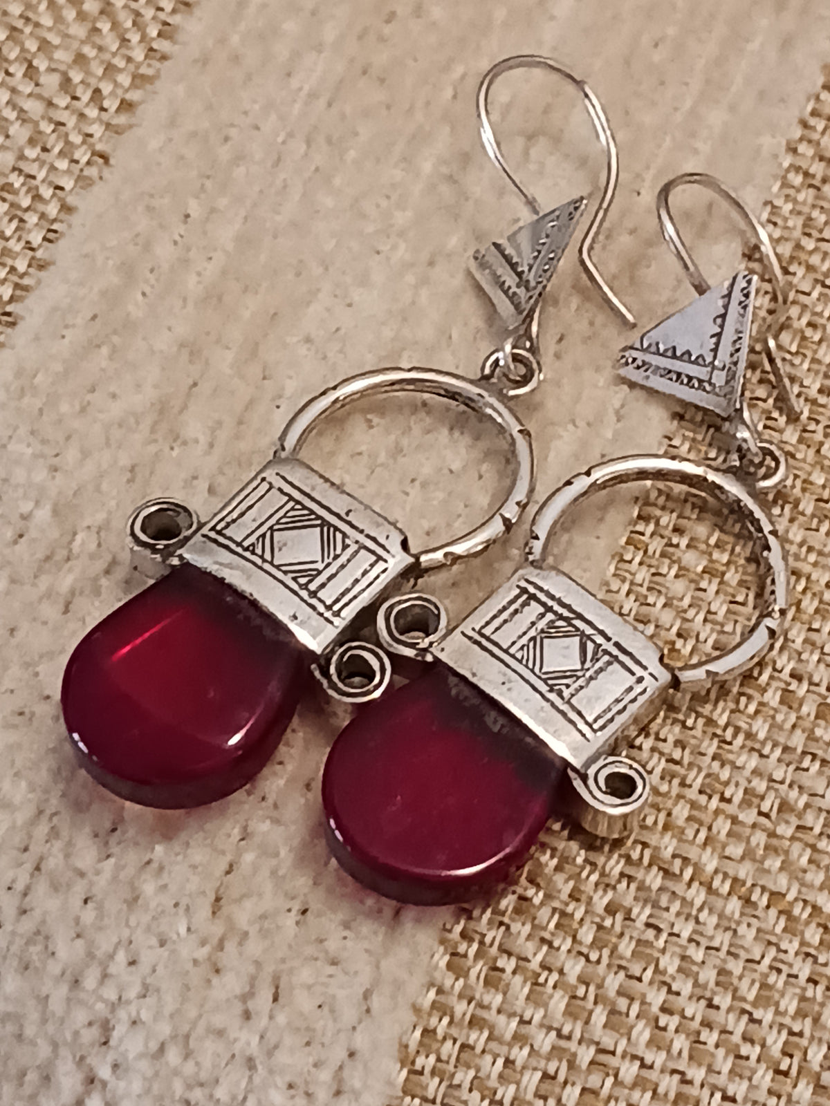 Boucles d'oreilles touarègue