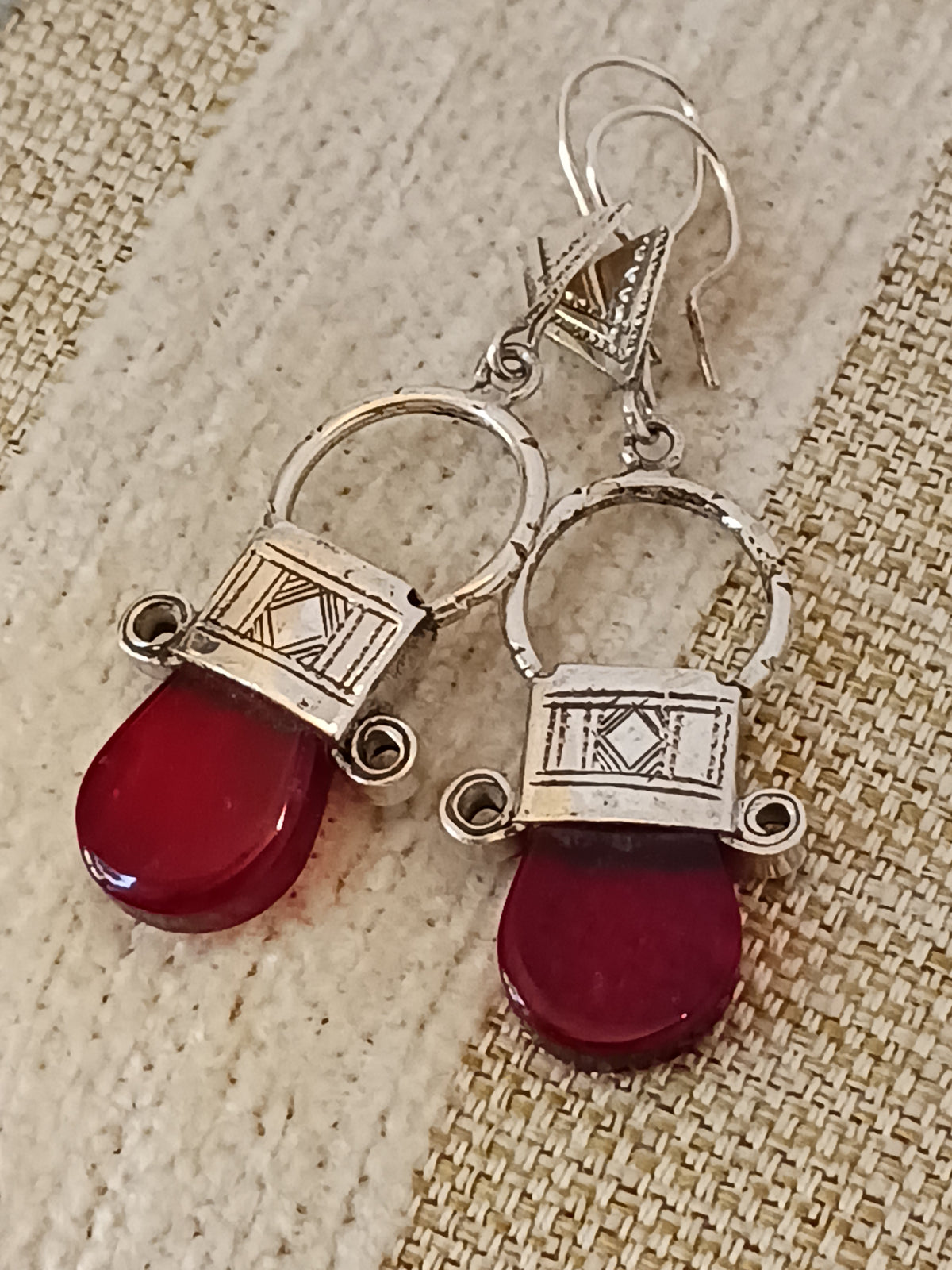 Boucles d'oreilles touarègue