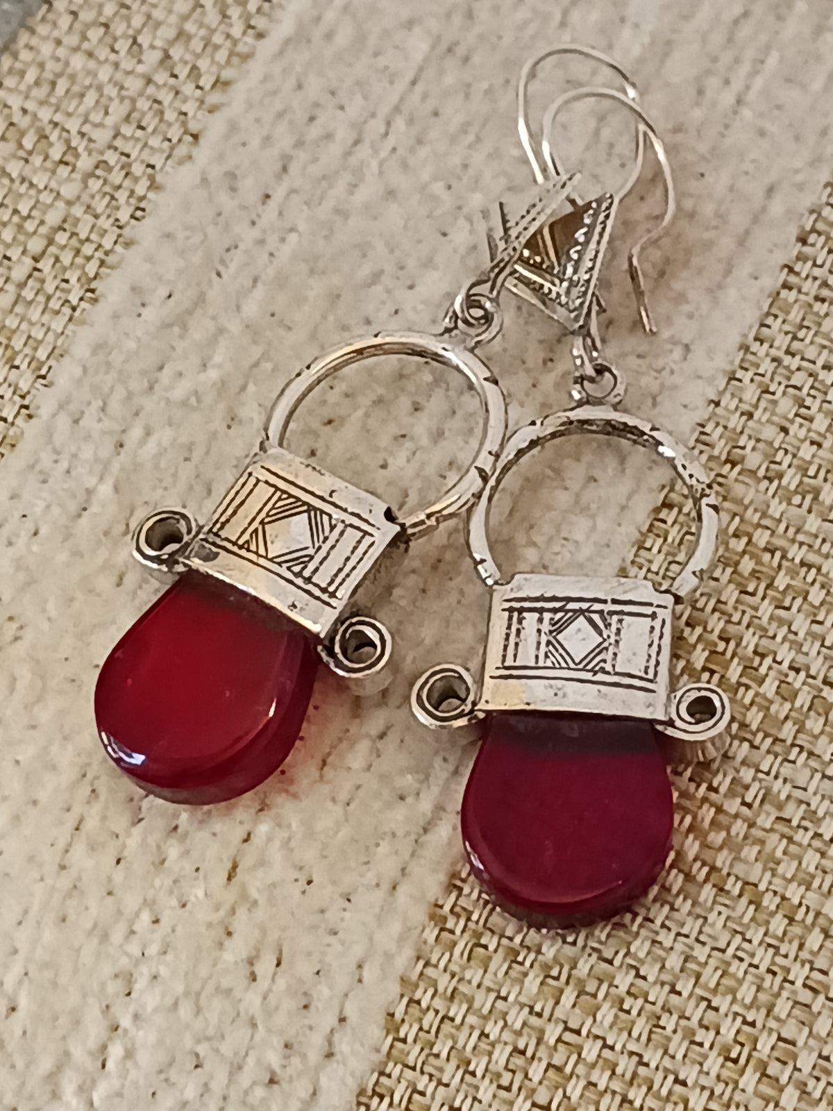 Boucles d'oreilles touarègue