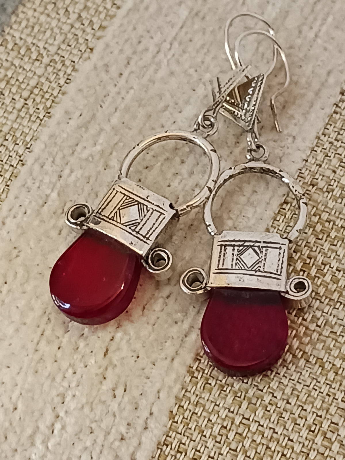 Boucles d'oreilles touarègue