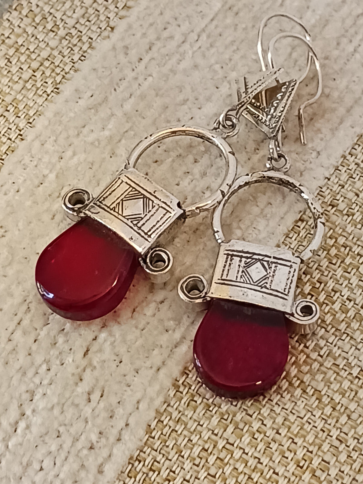 Boucles d'oreilles touarègue