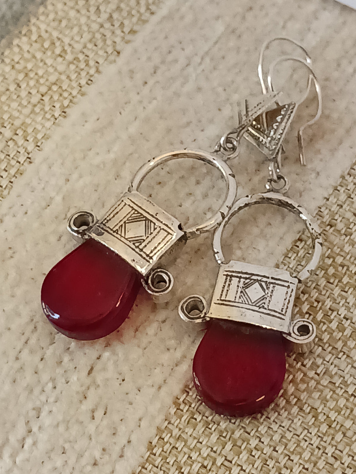 Boucles d'oreilles touarègue