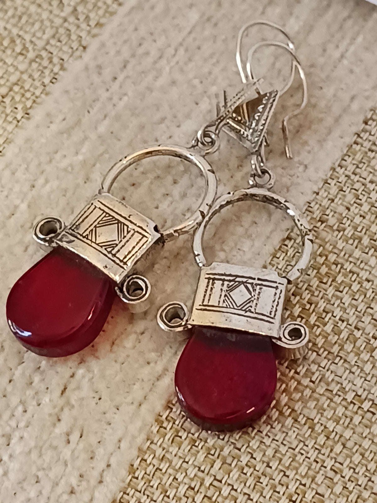 Boucles d'oreilles touarègue