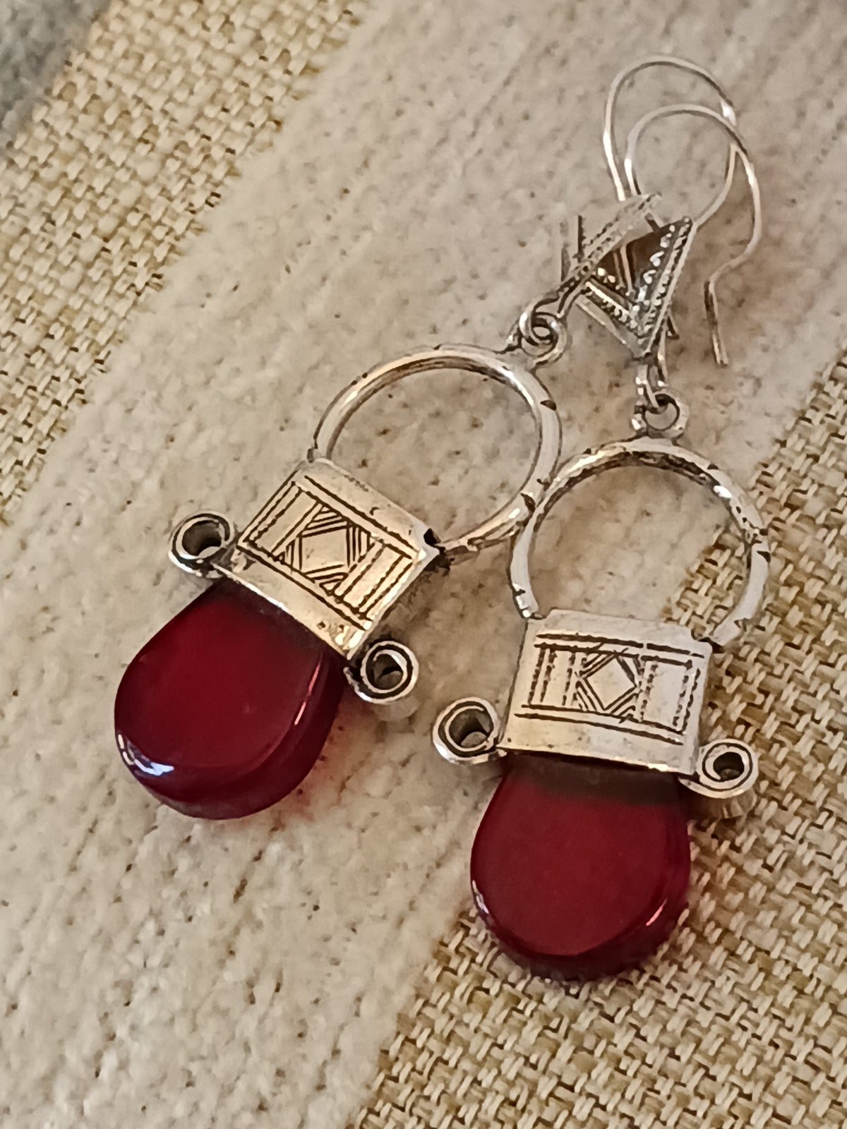 Boucles d'oreilles touarègue