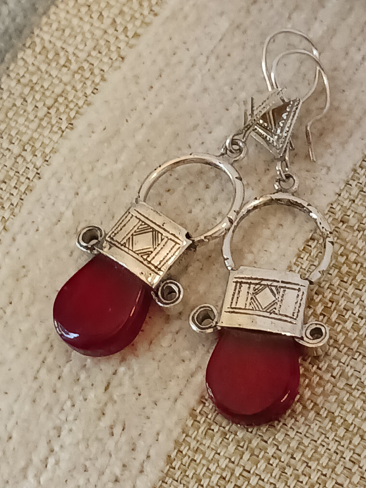 Boucles d'oreilles touarègue