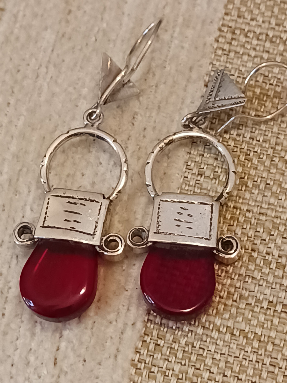 Boucles d'oreilles touarègue
