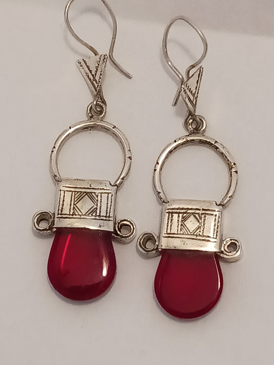 Boucles d'oreilles touarègue