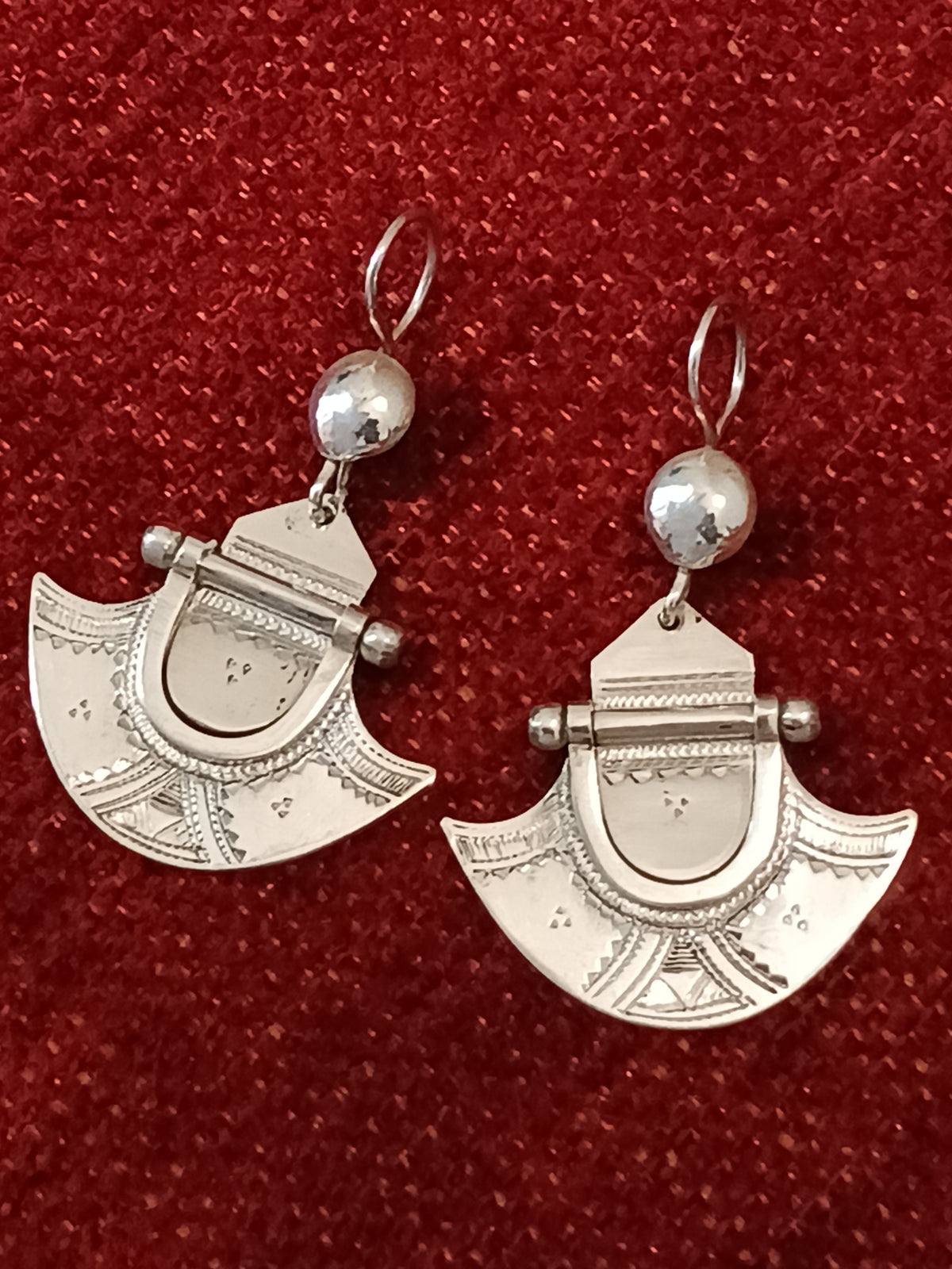 Boucles d'oreilles touarègue