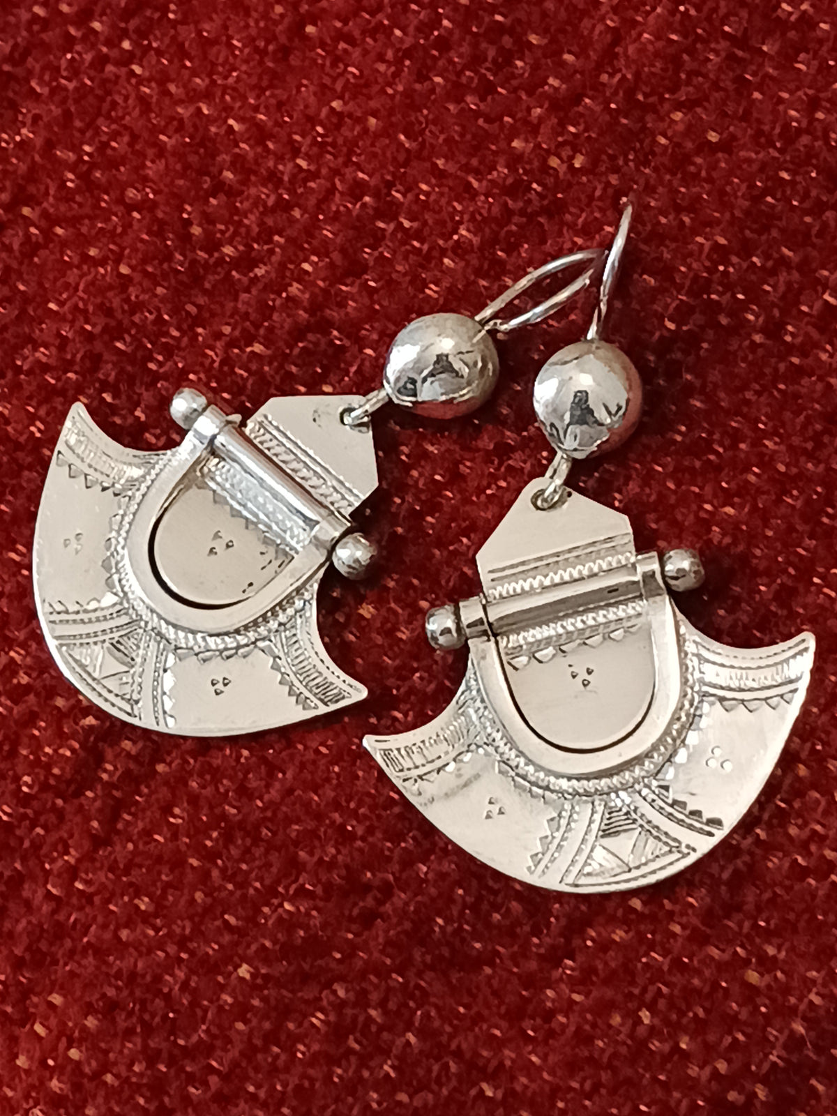 Boucles d'oreilles touarègue