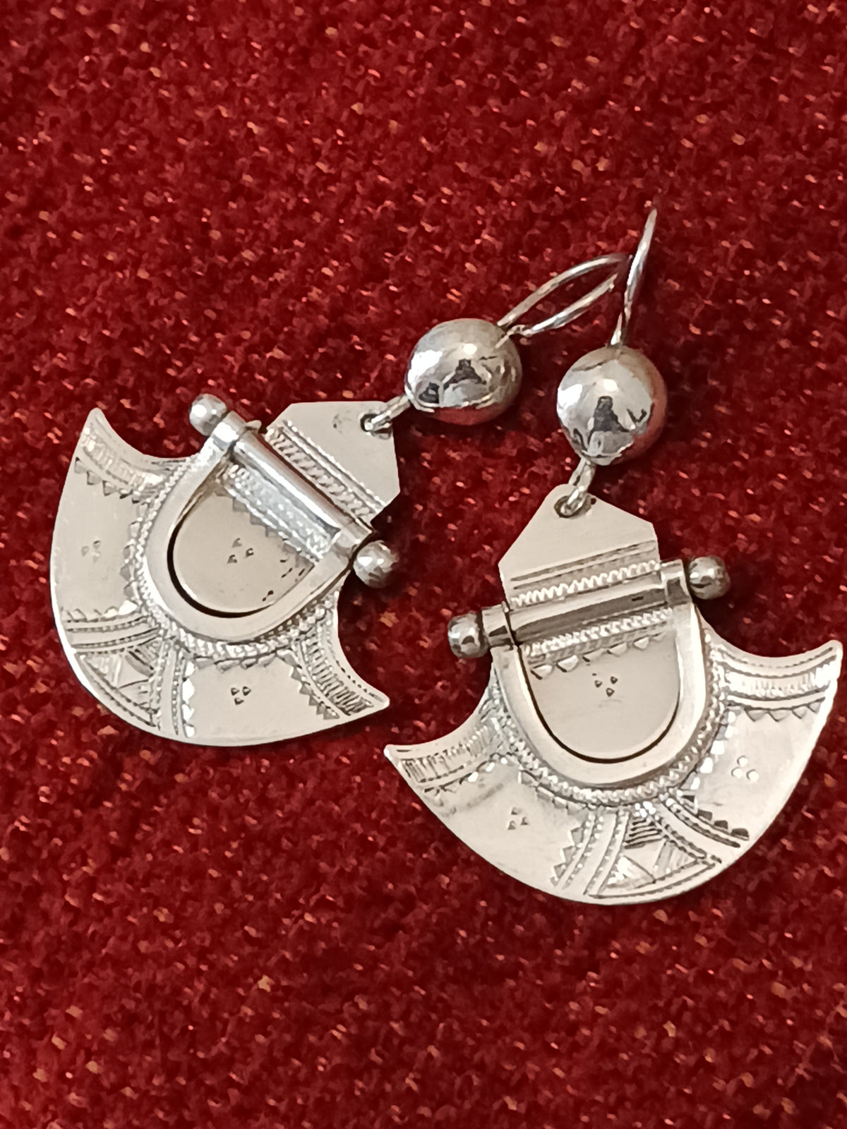 Boucles d'oreilles touarègue