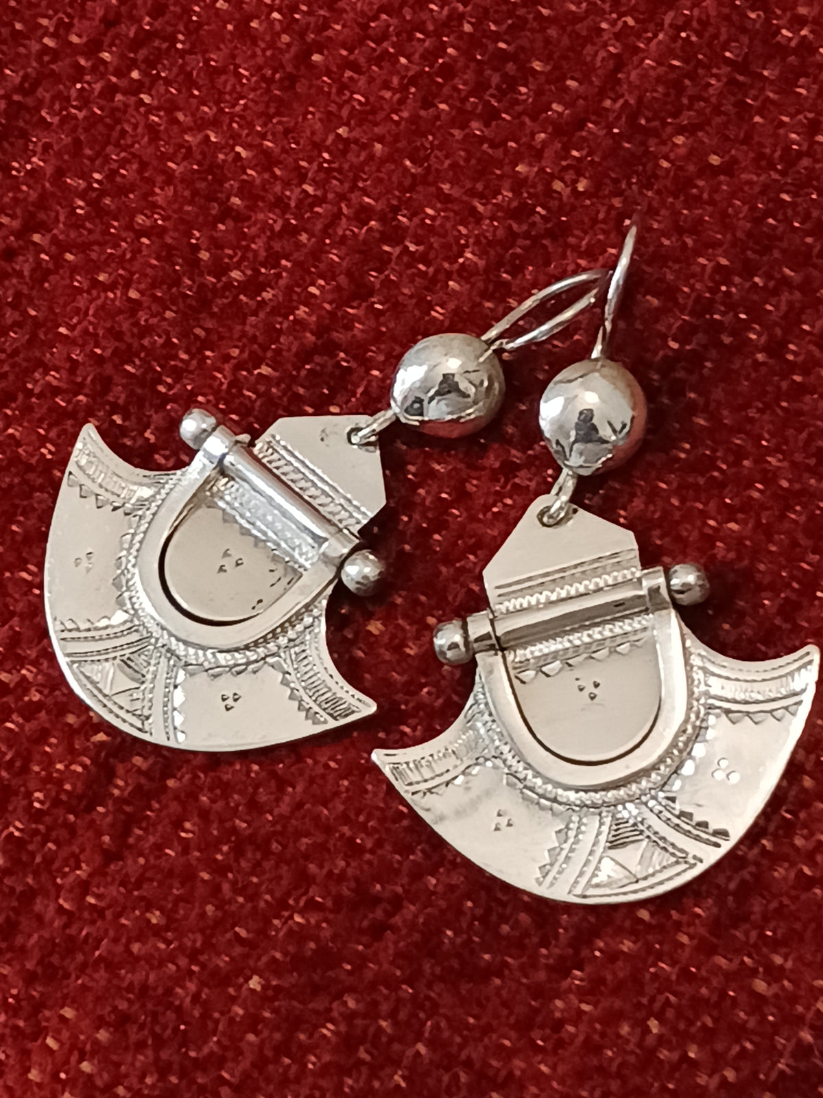 Boucles d'oreilles touarègue