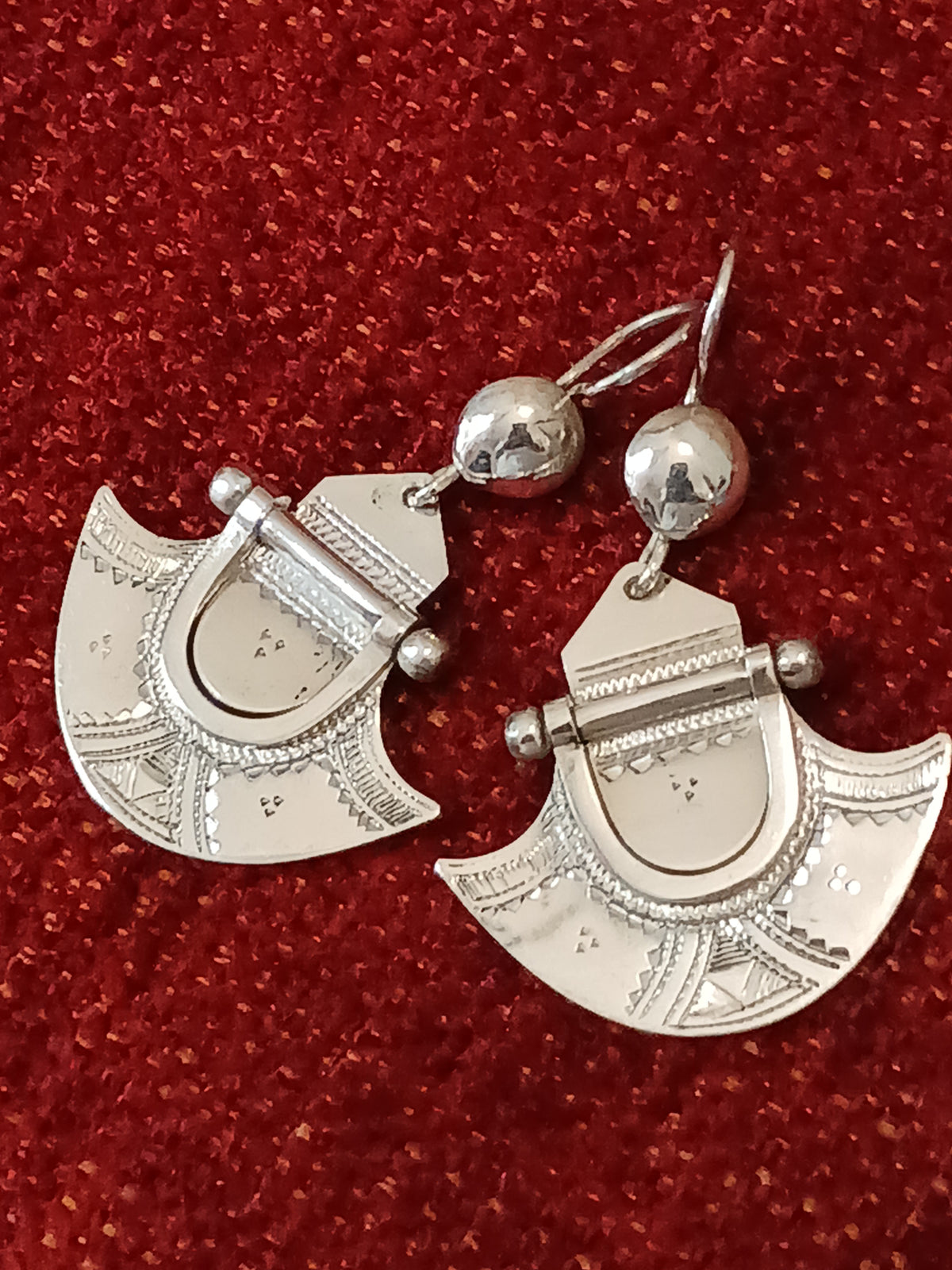 Boucles d'oreilles touarègue
