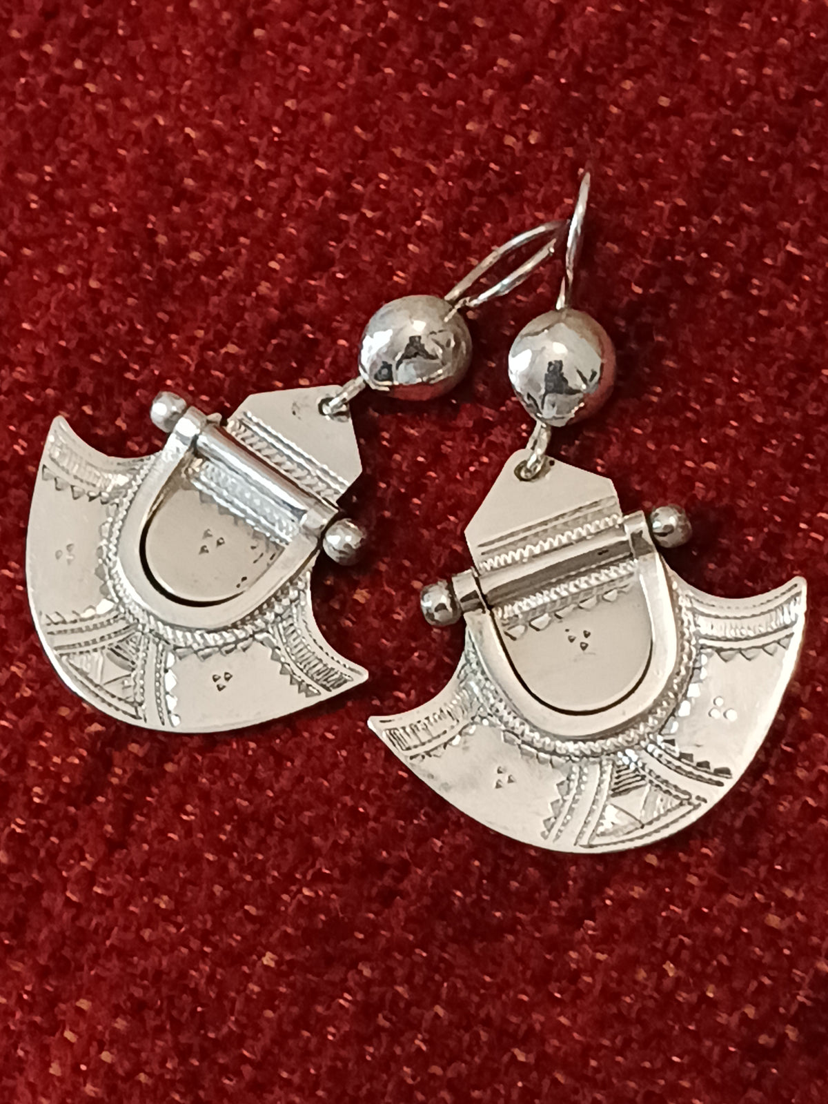 Boucles d'oreilles touarègue