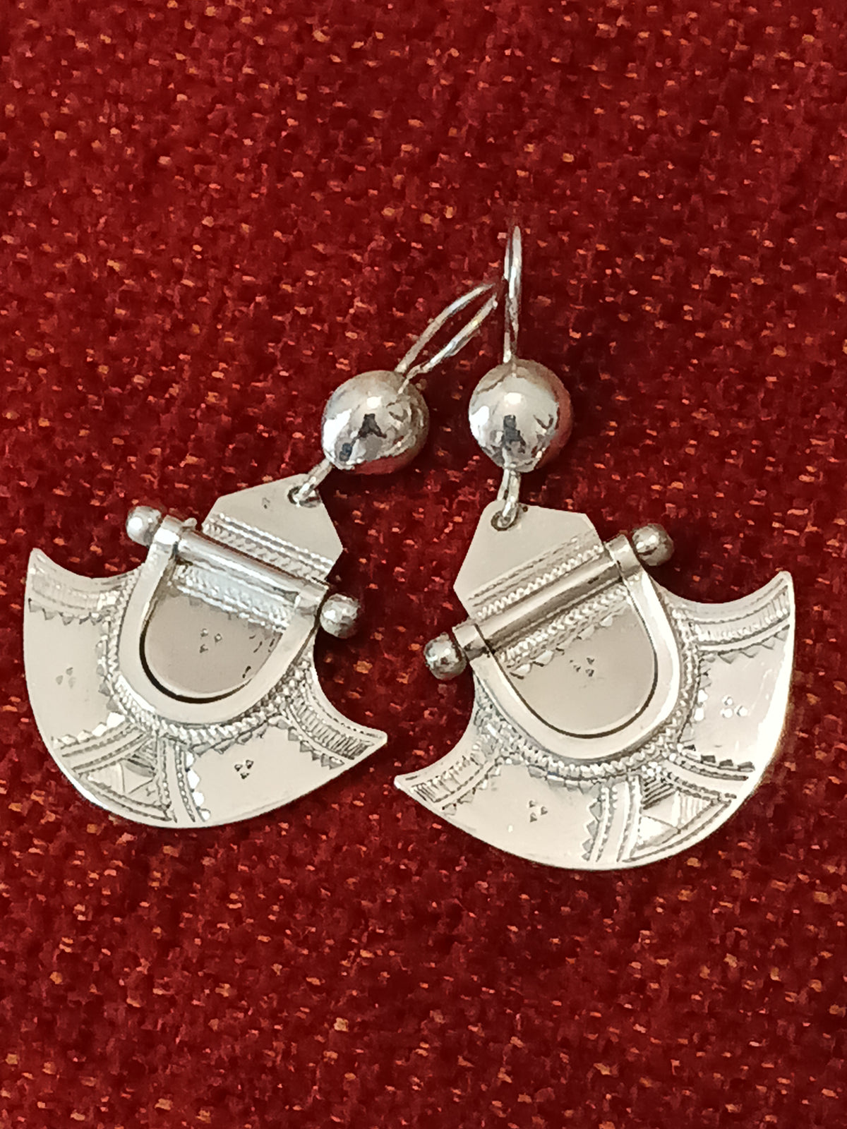 Boucles d'oreilles touarègue