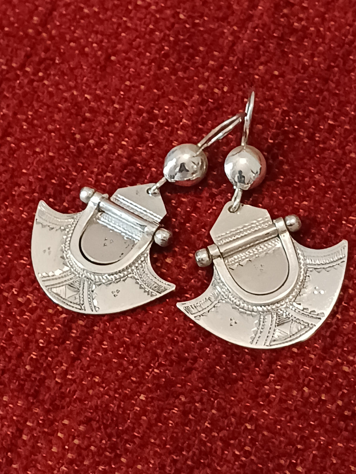 Boucles d'oreilles touarègue