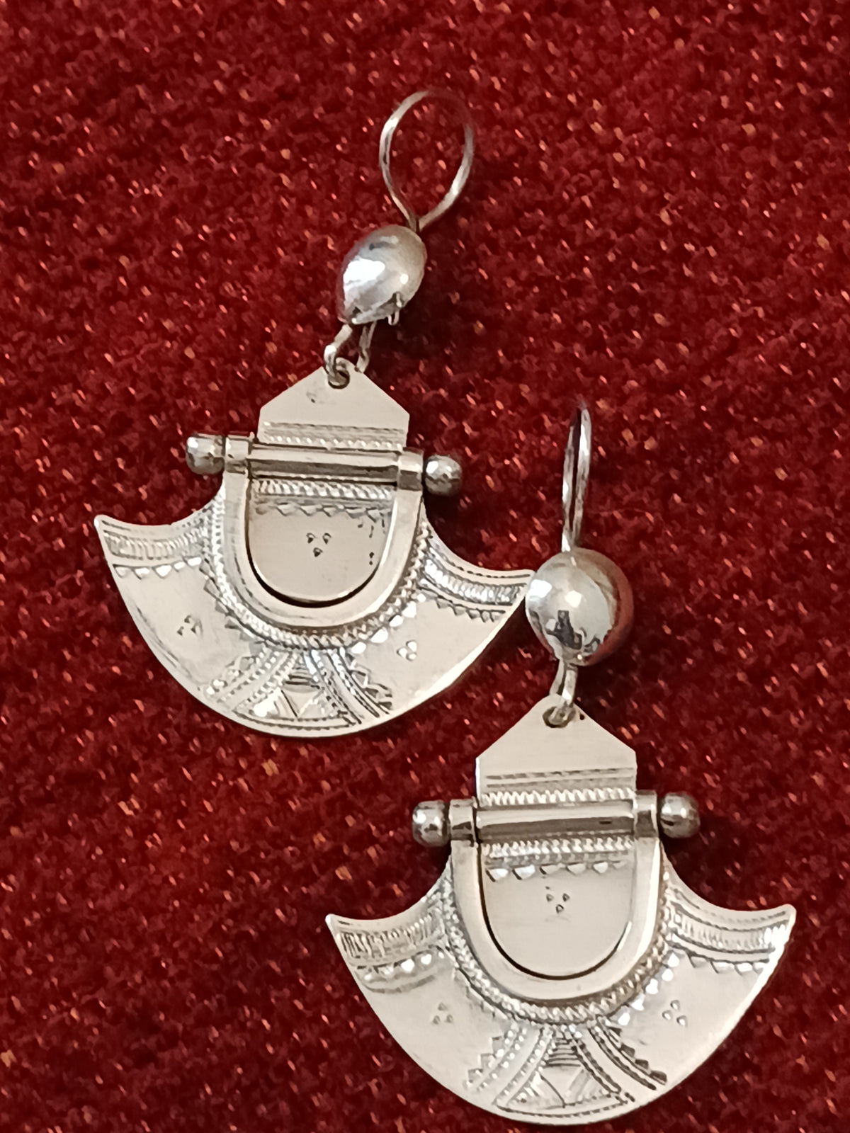 Boucles d'oreilles touarègue