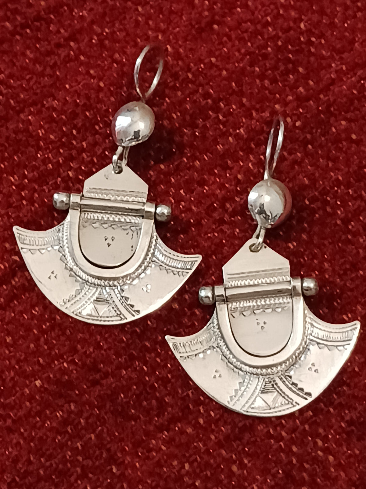 Boucles d'oreilles touarègue