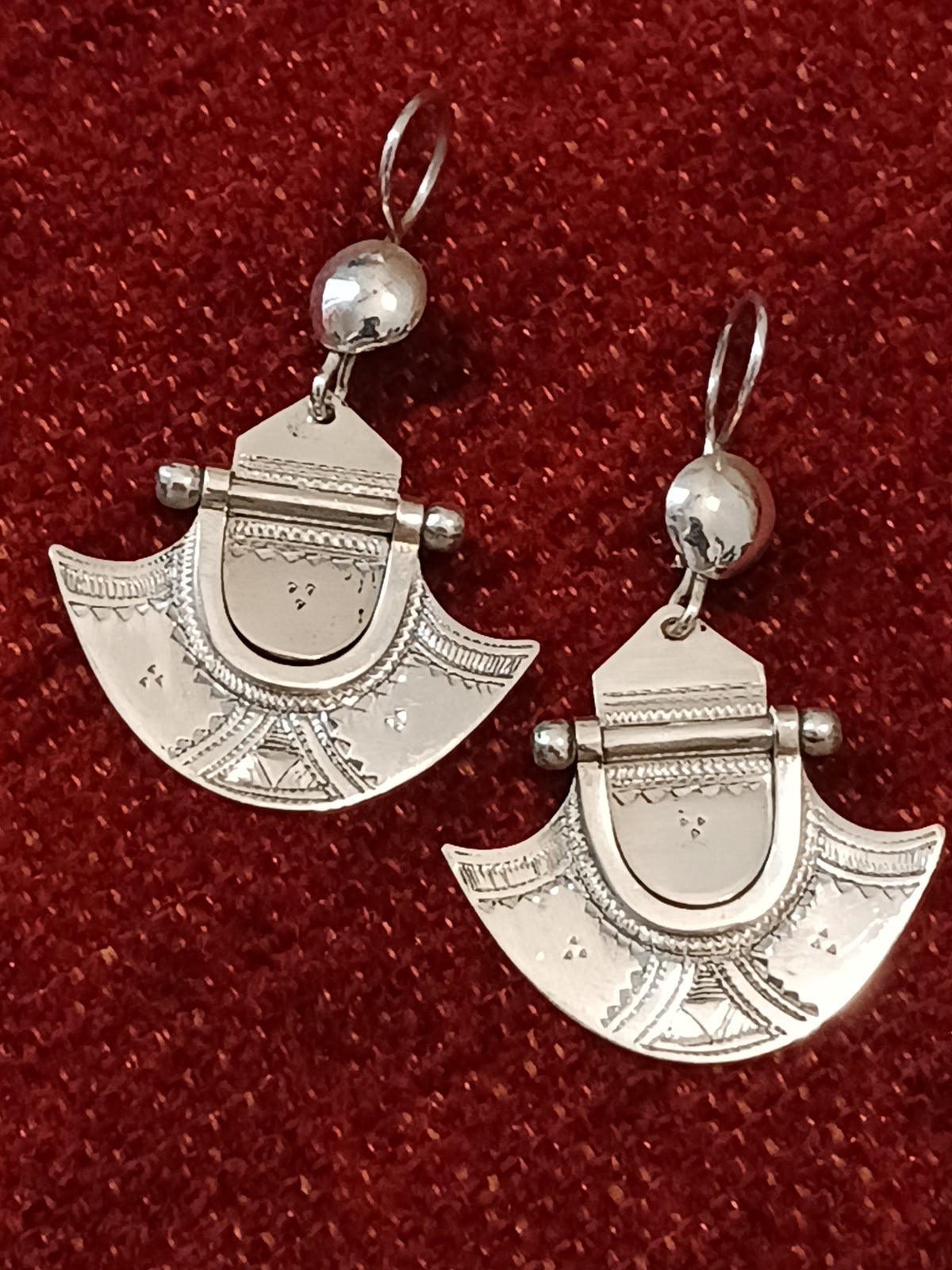 Boucles d'oreilles touarègue