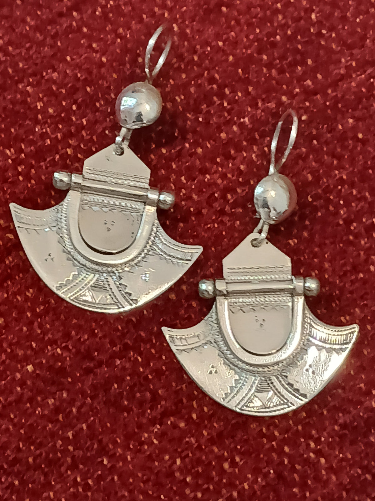 Boucles d'oreilles touarègue