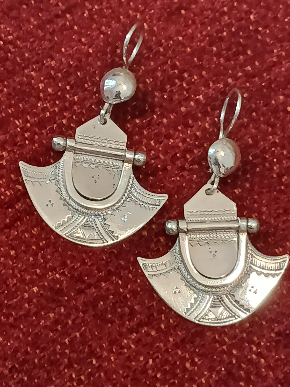 Boucles d'oreilles touarègue