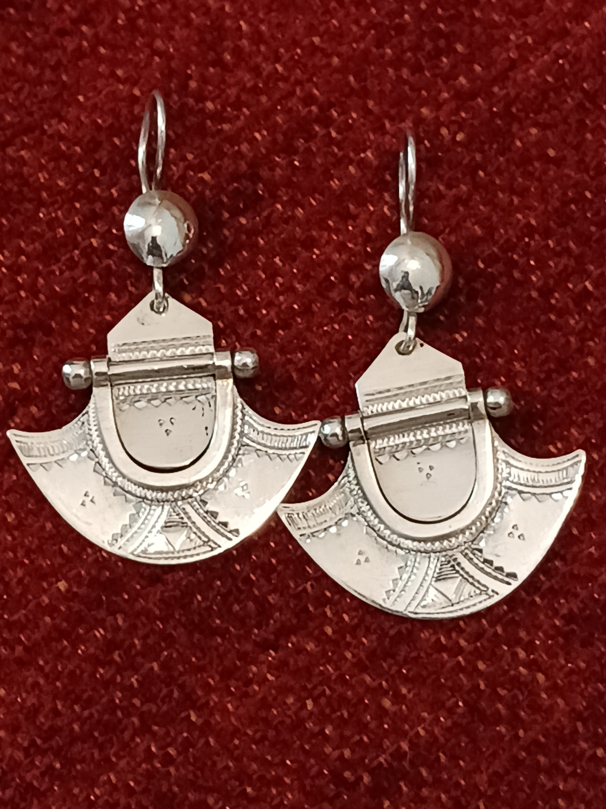 Boucles d'oreilles touarègue