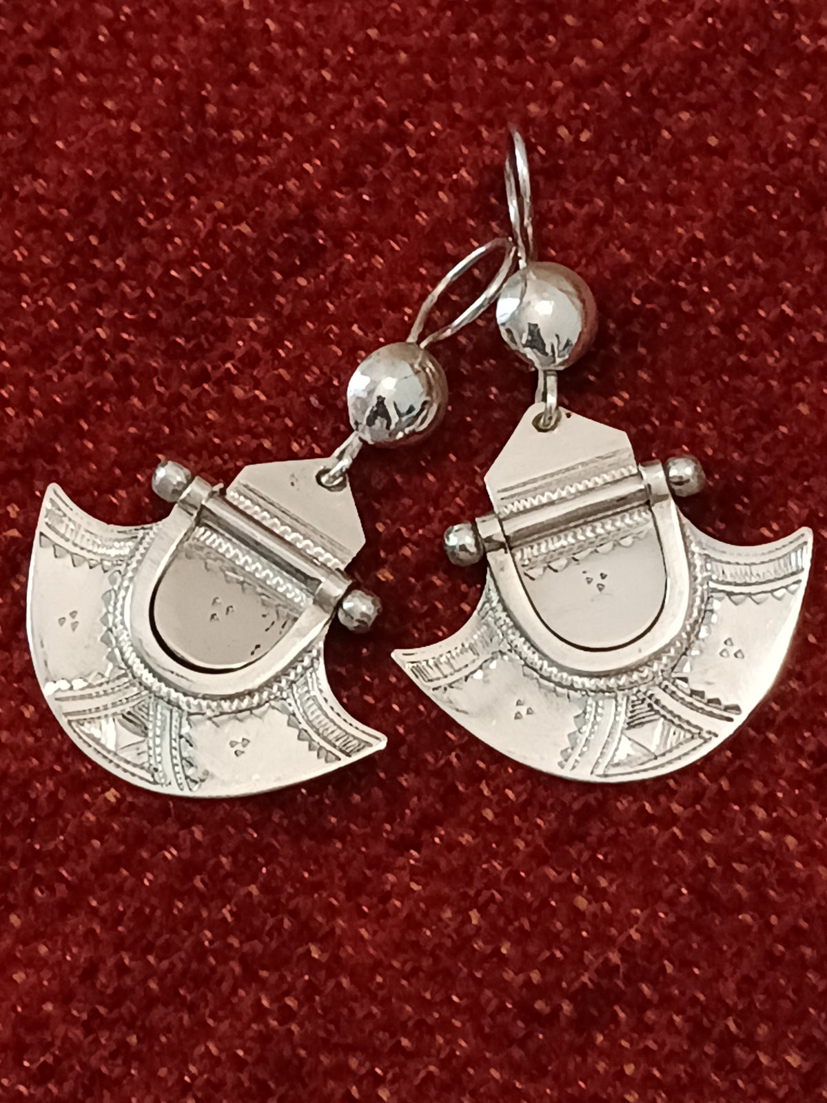 Boucles d'oreilles touarègue