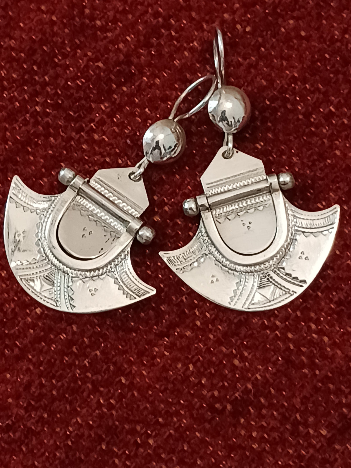 Boucles d'oreilles touarègue