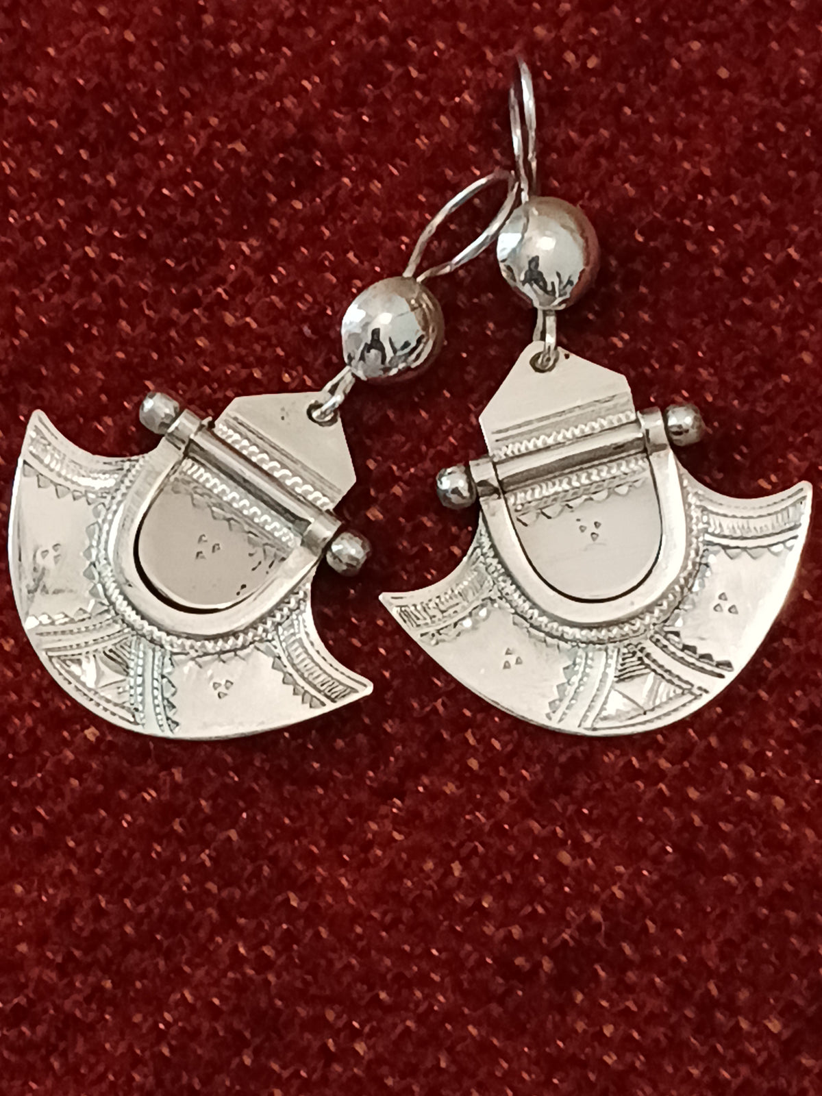 Boucles d'oreilles touarègue