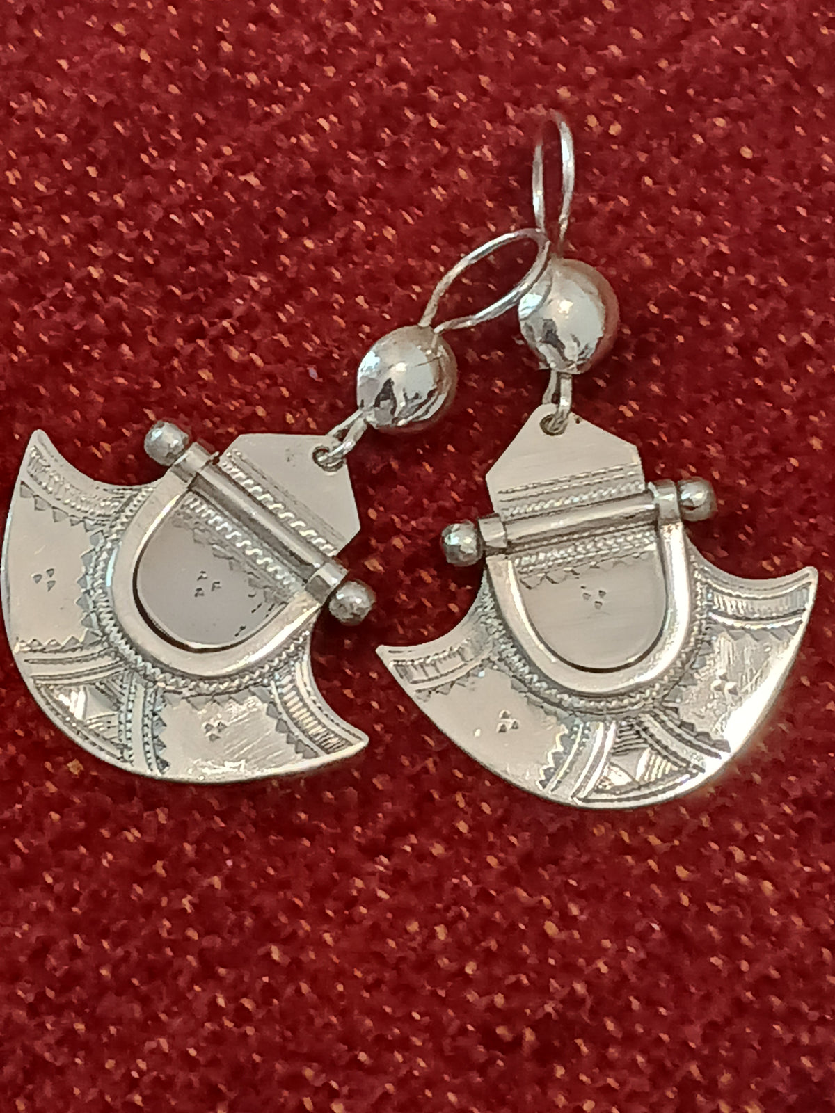 Boucles d'oreilles touarègue