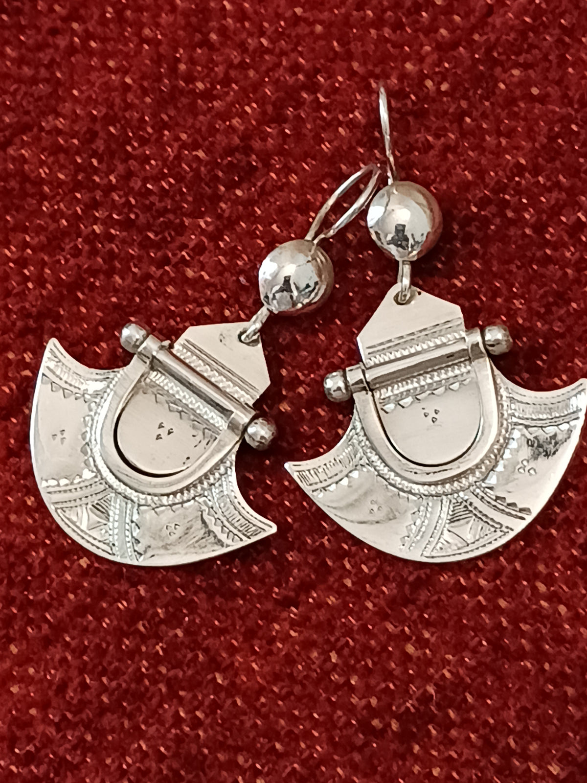 Boucles d'oreilles touarègue