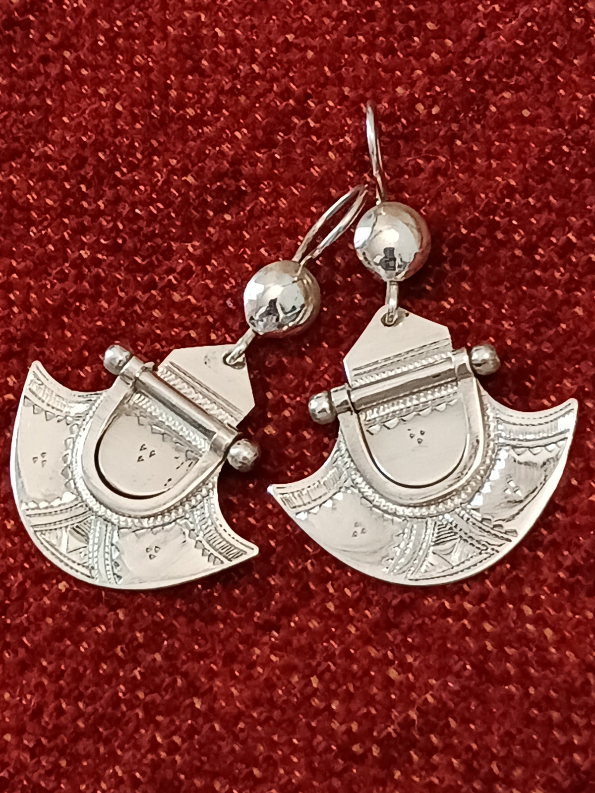 Boucles d'oreilles touarègue