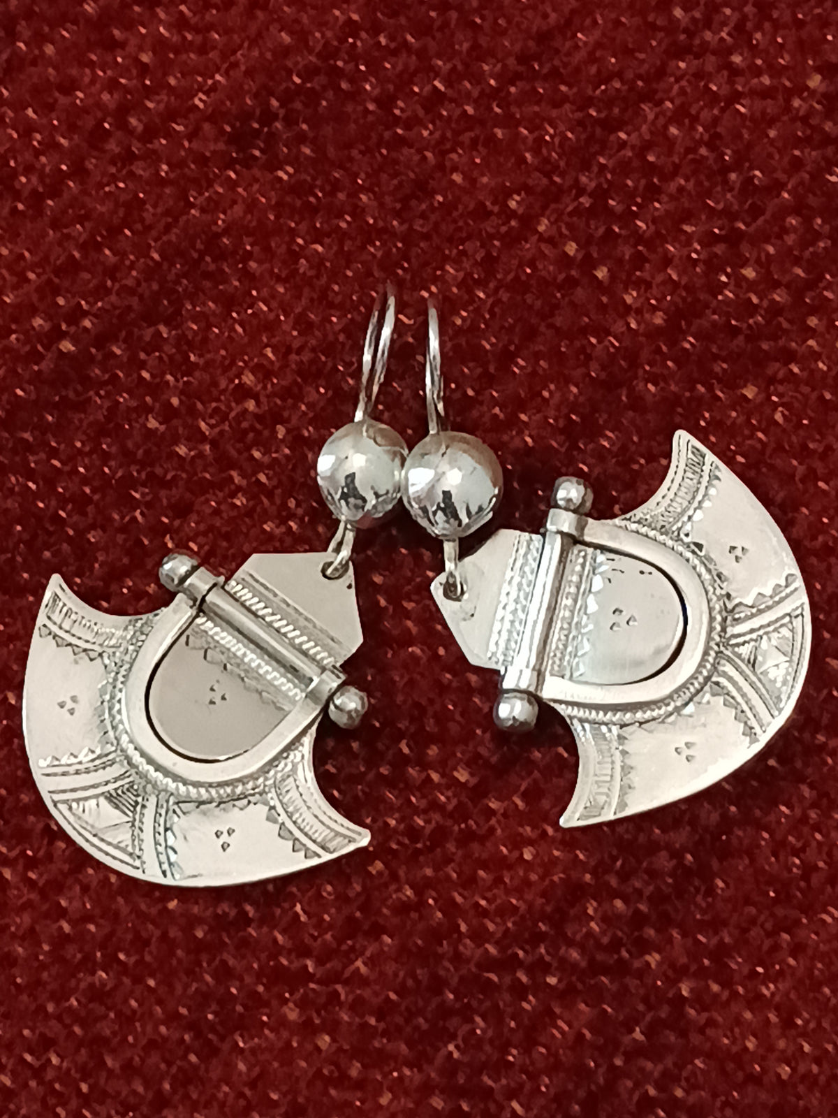 Boucles d'oreilles touarègue