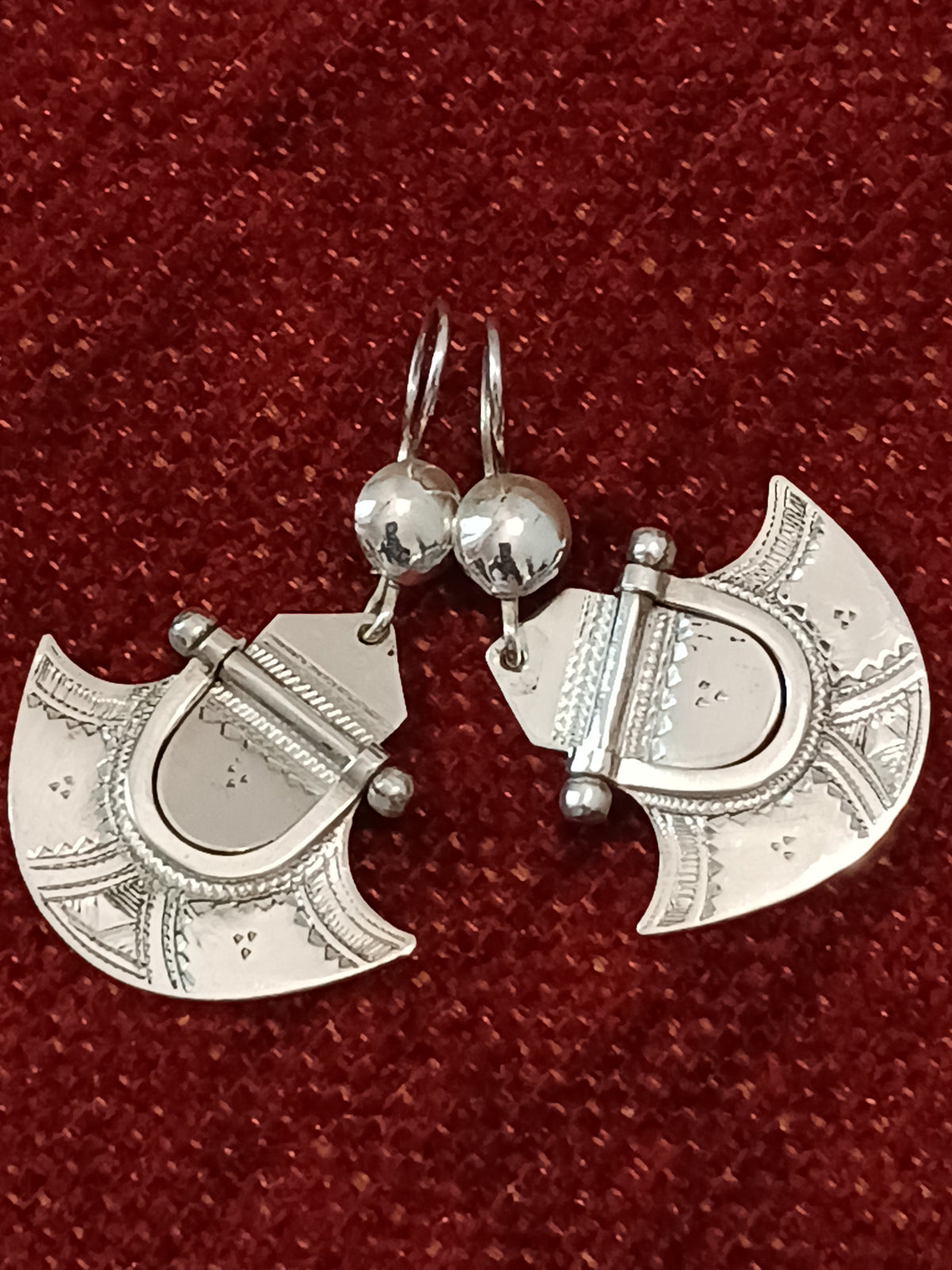Boucles d'oreilles touarègue