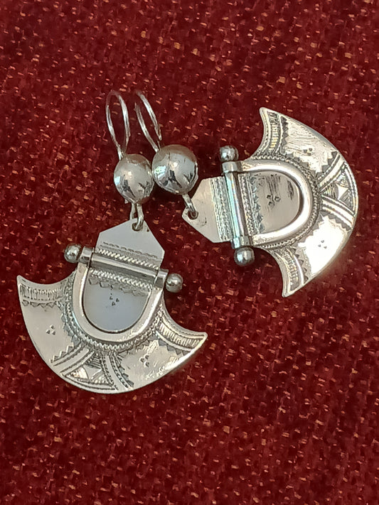 Boucles d'oreilles touarègue