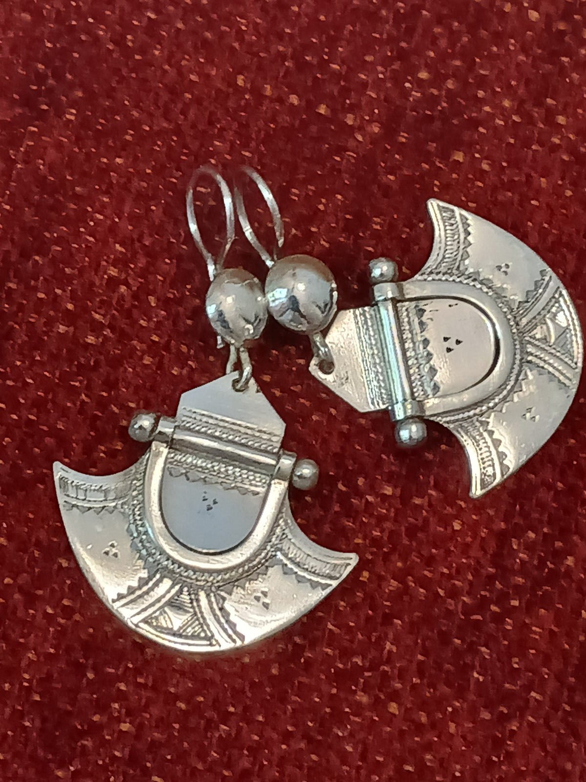 Boucles d'oreilles touarègue