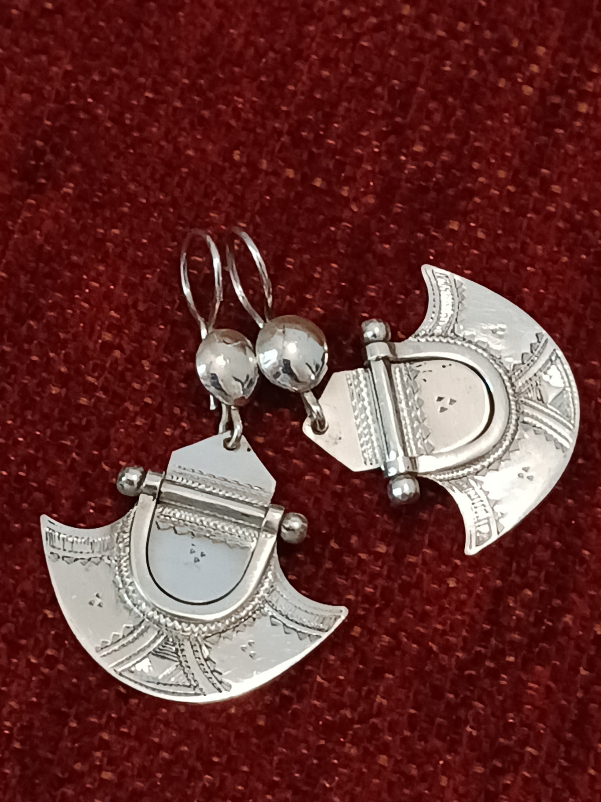 Boucles d'oreilles touarègue