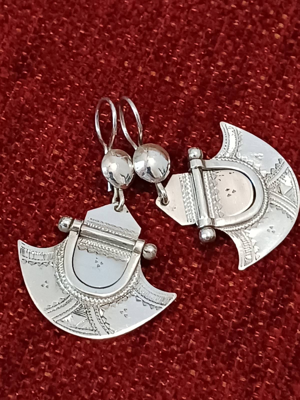 Boucles d'oreilles touarègue