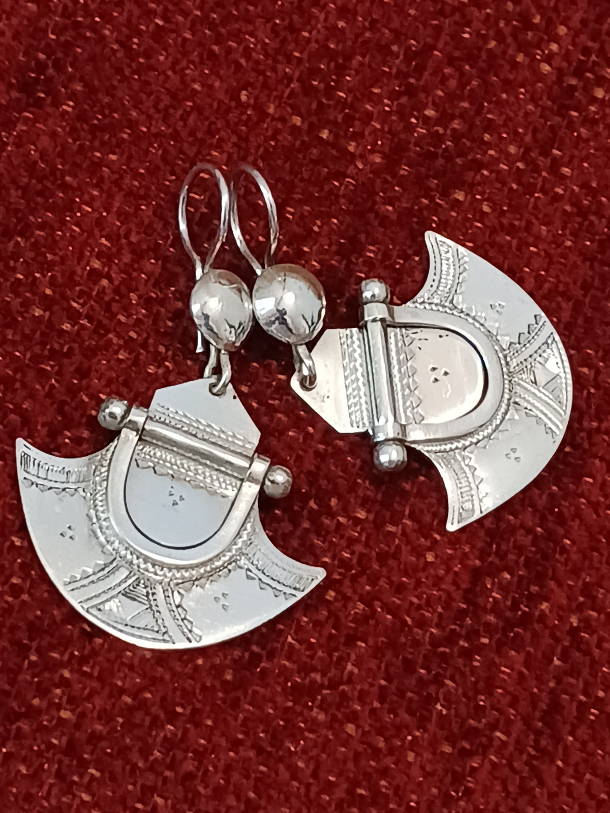 Boucles d'oreilles touarègue