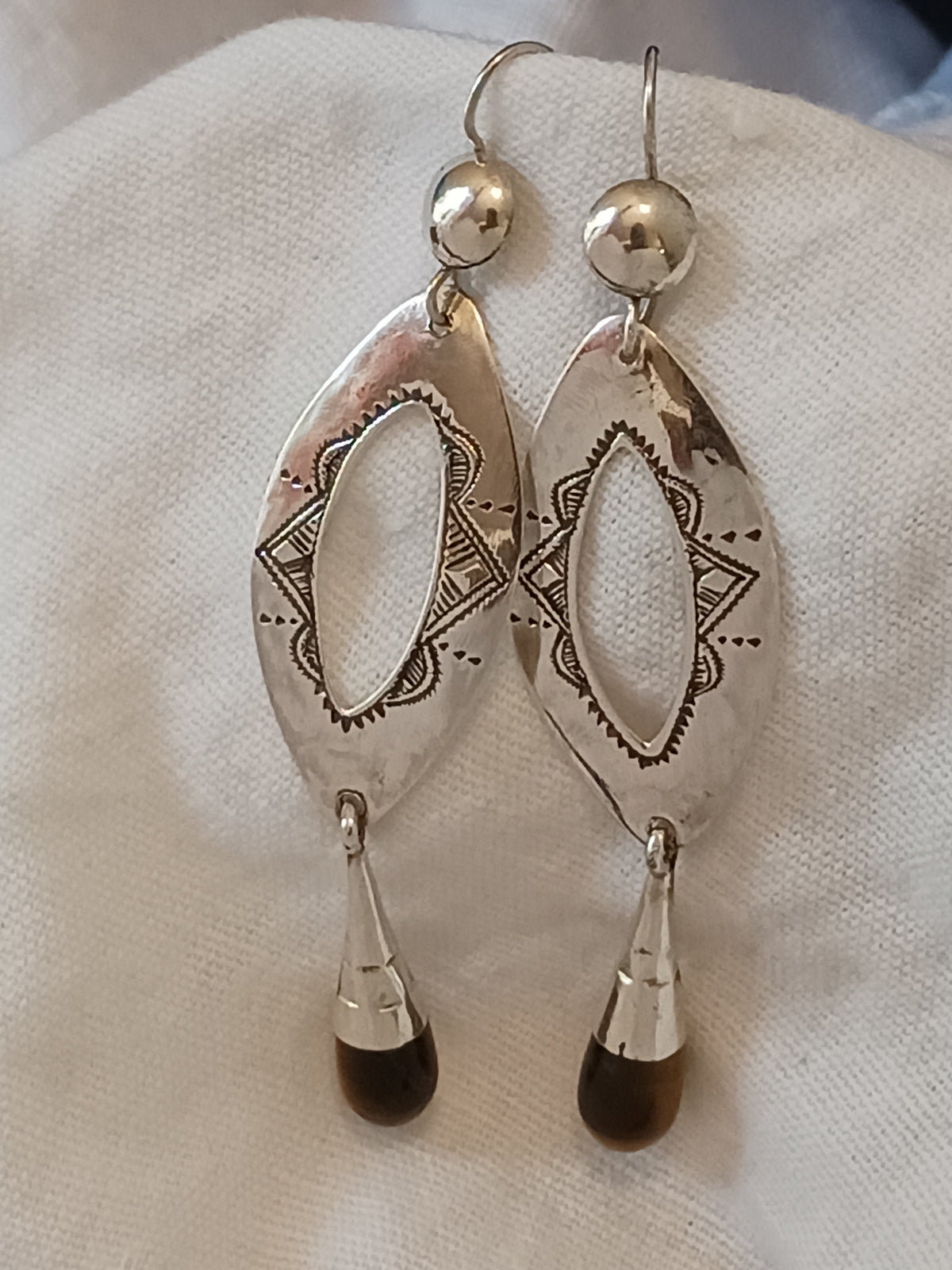 Boucles d'oreilles touarègue