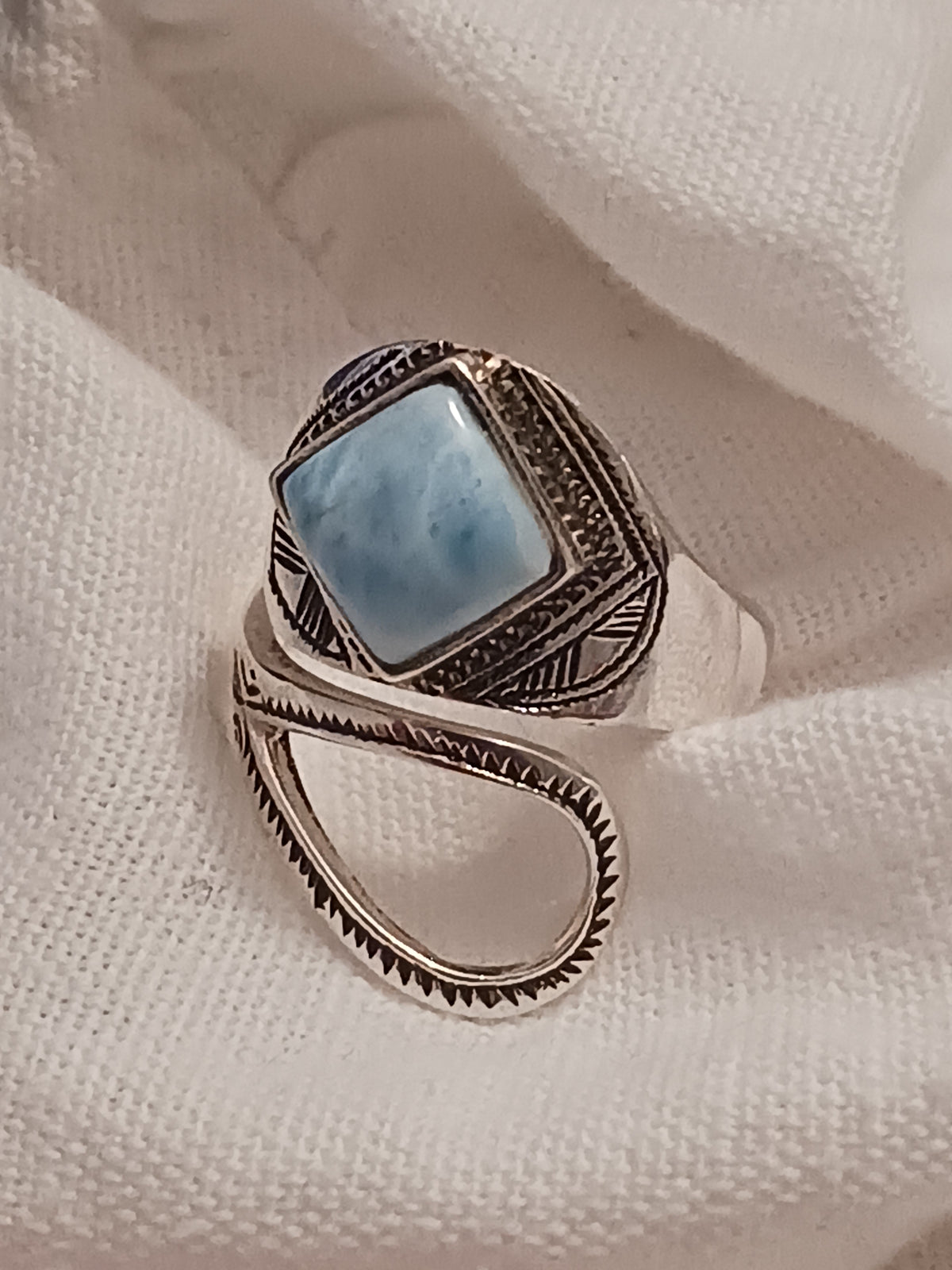 Bague touareg en argent massif