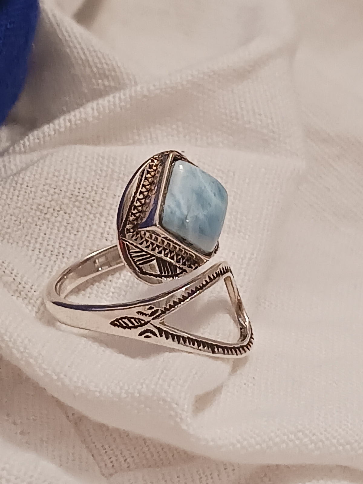 Bague touareg en argent massif