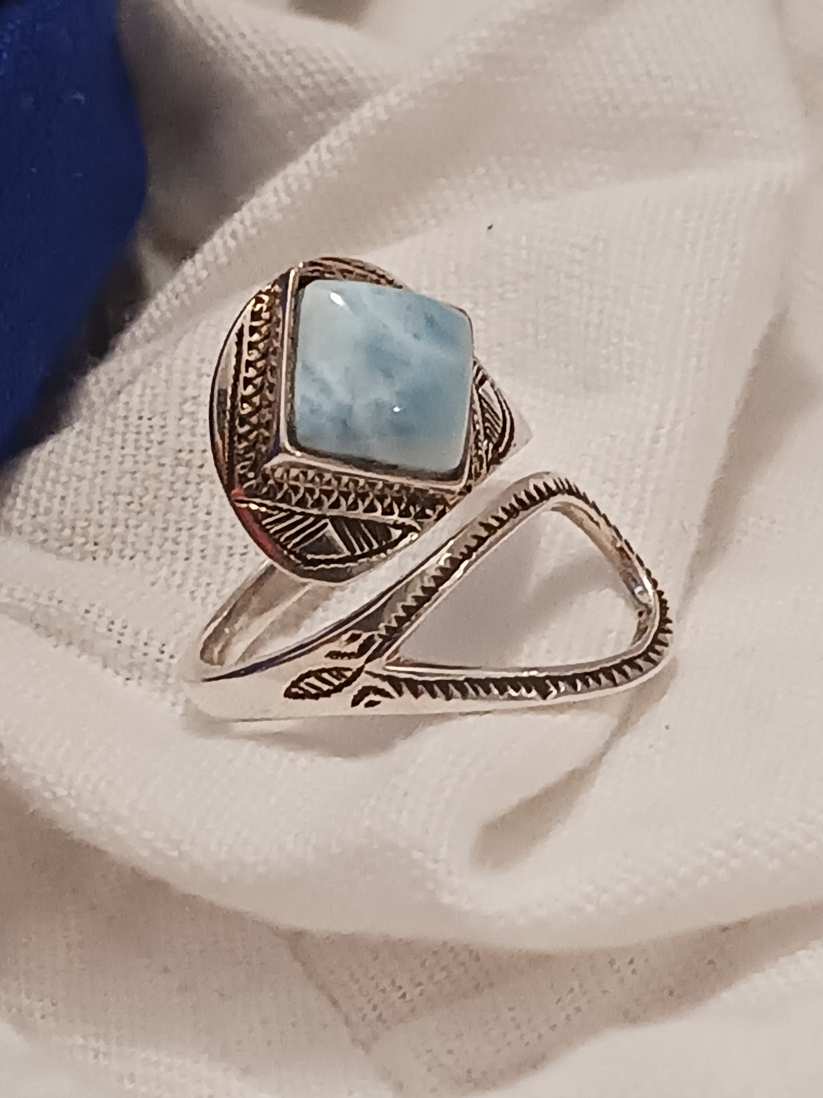 Bague touareg en argent massif