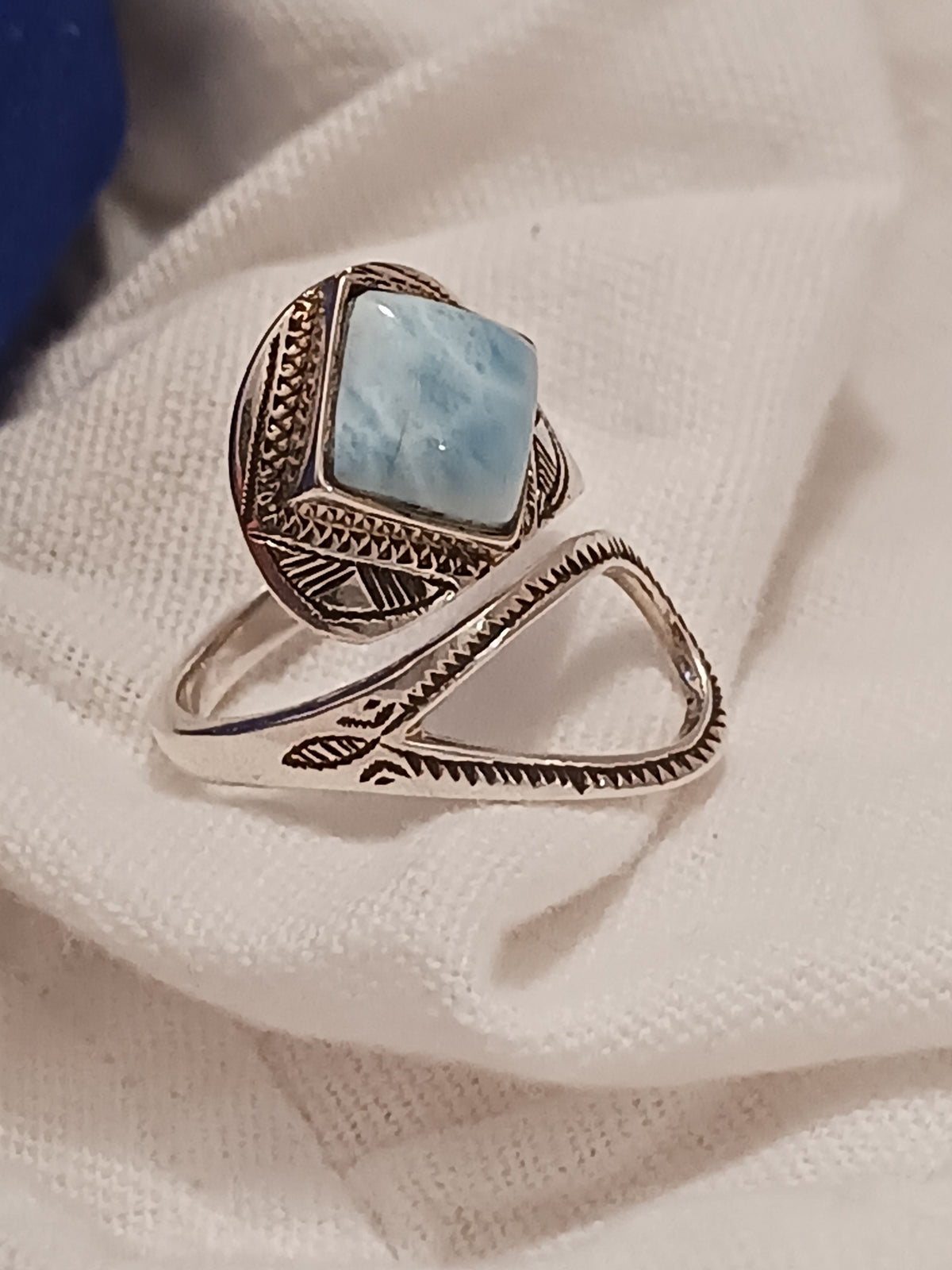 Bague touareg en argent massif