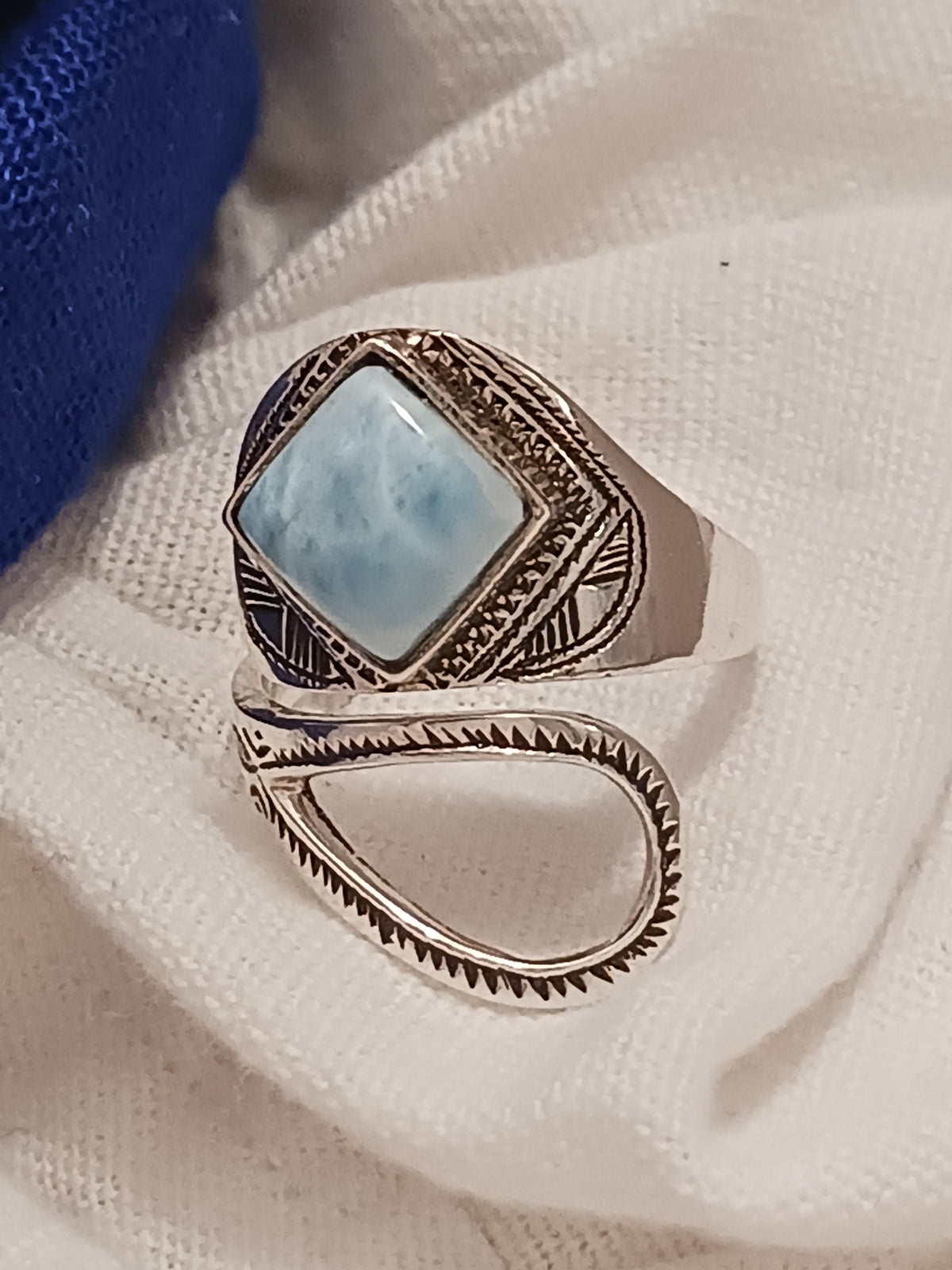Bague touareg en argent massif