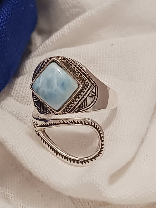 Bague touareg en argent massif