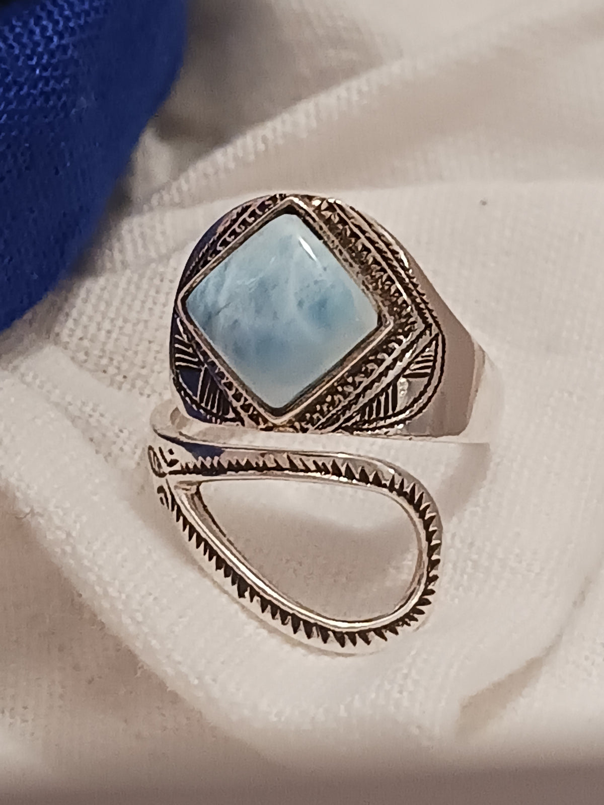 Bague touareg en argent massif