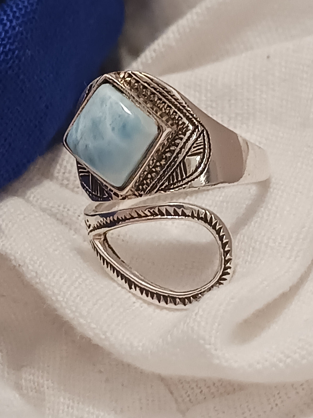 Bague touareg en argent massif